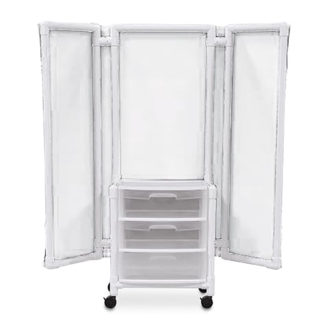 market leb Privacy Screen with 3-Drawer Unit each ML107935