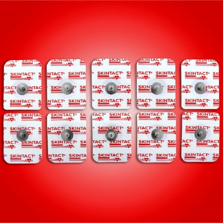 Leonhard Lang USA Inc ECG Snap Electrode SKIN TACT™ Monitoring Radiolucent 50 per Pack