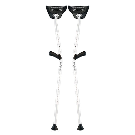 Mobi Acquisition Company LLC Forearm Crutches Mobilegs® Ultra Adult Aluminum Frame 300 lbs. Weight Capacity