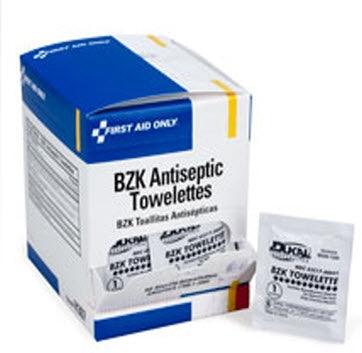 Acme United Sanitizing Skin Wipe Dukal™ Individual Packet BZK (Benzalkonium Chloride) Scented 50 Count