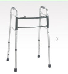 Breg Folding Walker Adjustable Height Breg Aluminum Frame 250 lbs. Weight Capacity 32 to 39 Inch Height