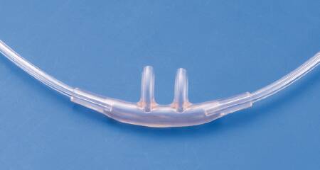 Vyaire Medical Nasal Cannula Continuous Flow AirLife® Infant Curved Prong / NonFlared Tip