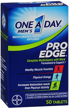 Bayer Multivitamin Supplement One-A-Day® Vitamin A / Ascorbic Acid / Vitamin D / Vitamin E / Vitamin B6 / Vitamin B12 Folic Acid 3500 IU - 80mg - 800 IU - 33IU - 4 MG - 400 MCG Strength Tablet 50 per Carton