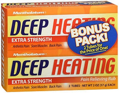 Mentholatum Company Topical Pain Relief Mentholatum® Deep Heating® 8% - 30% Strength Menthol / Methyl Salicylate Ointment 2 oz.