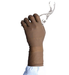 Cardinal Surgical Glove Protexis™ PI Orthopaedic Size 9 Sterile Pair Polyisoprene Extended Cuff Length Smooth Brown Not Chemo Approved - M-1062006-4163 - Case of 160