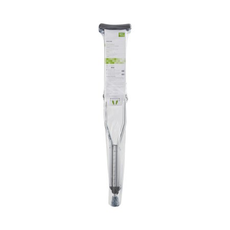 Underarm Crutches McKesson Aluminum Frame Adult 350 lbs. Weight Capacity Push Button Adjustment