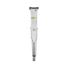 Underarm Crutches McKesson Aluminum Frame Adult 350 lbs. Weight Capacity Push Button Adjustment
