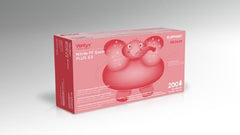 Ventyv Exam Glove Ventyv™ Plus 3.5 ELEPHANT Medium NonSterile Nitrile Standard Cuff Length Textured Fingertips Violet Chemo Tested - M-1091782-3324 - Case of 2000