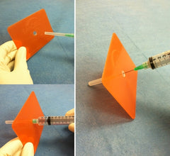 Sandel Medical Industries CARD, SAFETY SYRINGE GUARD-IT STR 3"X4" (100/CS)