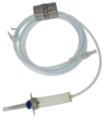 Progressive Medical Regulator Set 20 Drops / mL Drip Rate 100 Inch Tubing Without Ports - M-1103774-1942 - Box of 50