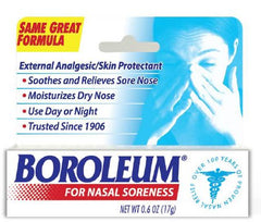 Santus LLC Nasal Moisturizer Boroleum® 1% - 0.54% - 97.92% 0.6 oz.