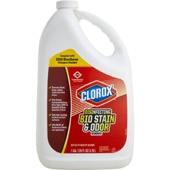 The Clorox Company Clorox® Bio Stain & Odor Remover Surface Disinfectant Cleaner Refill Peroxide Based Liquid 128 oz. Jug Scented NonSterile - M-1110742-4122 - Case of 4