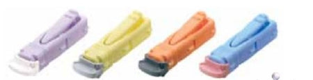 Cardinal Lancet Comfort Zone Technology® Dual Flow Lancet Needle 1.8 mm Depth 18 Gauge Push Button Activated