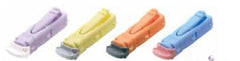 Cardinal Lancet Comfort Zone Technology® Dual Flow Lancet Needle 1.8 mm Depth 18 Gauge Push Button Activated