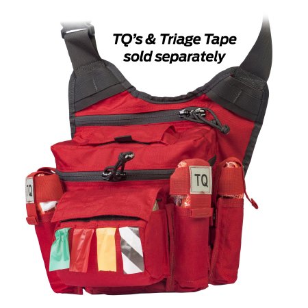 North American Rescue Emergency Bag Rescue Task Force Red Nylon 12 X 1 ...