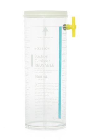 Suction Canister McKesson 1500 mL Without Lid
