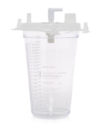 Suction Canister McKesson 2000 mL Pour Lid