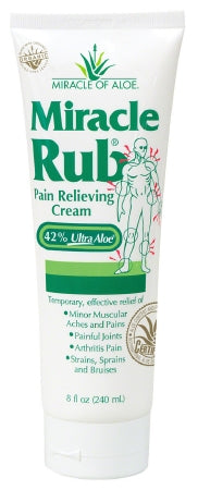 Winning Solutions Inc Topical Pain Relief Miracle Rub® Cream 8 oz.