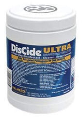 Palmero DisCide® Ultra Surface Disinfectant Cleaner Premoistened Quaternary Based Wipe 160 Count Canister Disposable Herbal Scent NonSterile - M-1159346-3040 - CN/160