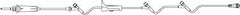 B. Braun Primary Administration Set ADDitIV® 60 Drops / mL Drip Rate 87 Inch Tubing 3 Ports - M-162005-3225 - Case of 50