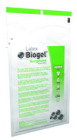 Molnlycke Surgical Glove Biogel® Surgeons Size 6 Sterile Pair Latex Extended Cuff Length Micro-Textured Straw Not Chemo Approved - M-184859-2630 - Box of 50