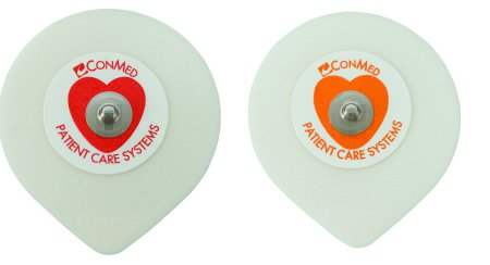 Conmed ECG Snap Electrode Exactrace Monitoring Non-Radiolucent 3 per Pack