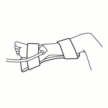 O&M Halyard Inc I.V. Armboard Flexible 1-1/2 X 3-1/2 Inch Neonatal - M-233650-3716 - Case of 30