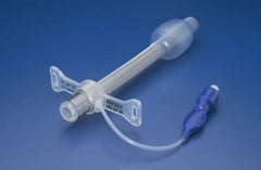 Smiths Medical Tracheostomy Tube Bivona® Mid-Range Aire-Cuf® Hyperflex™ Extra Length Fixed Neck Flange Size 9 Cuffed