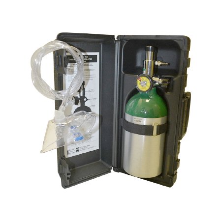Mada Medical Products Oxy-Uni-Pak Oxygen Cylinder Kit (Filled) Size M7 Aluminum