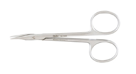 Tenotomy Scissors Miltex® Stevens 4-1/8 Inch Length OR Grade German Stainless Steel NonSterile Finger Ring Handle Curved Blade Sharp Tip / Sharp Tip