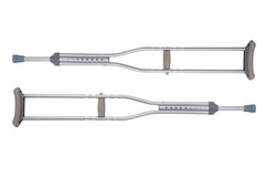 DJO Underarm Crutches Procare™ Aluminum Frame Adult 300 lbs. Weight Capacity Push Button / Wing Nut Adjustment