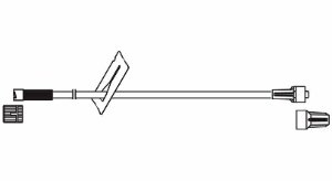 Codan US Corporation Extension Set 16 Inch Tubing 2 mL Priming Volume - M-452444-4760 - Case of 50