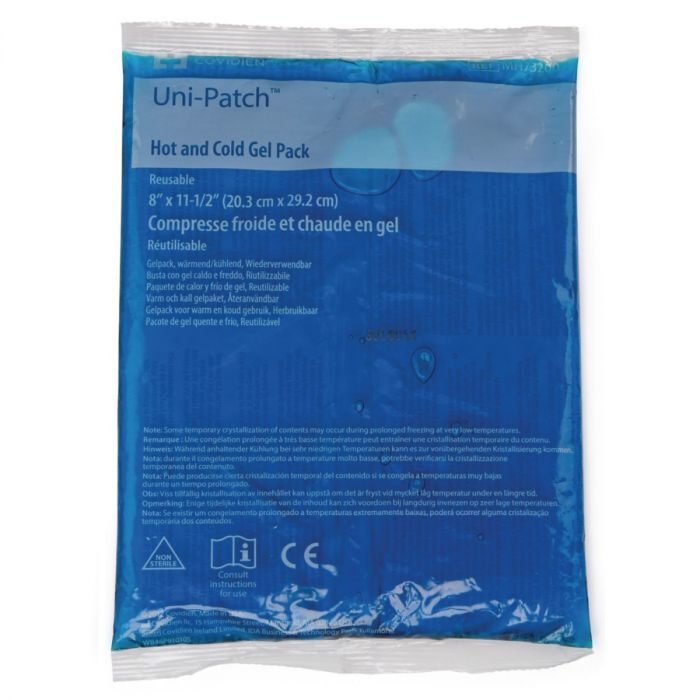 Reusable Hot Cold Pain Relief Gel Pack 8.5x4in & Reusable Ice Pack