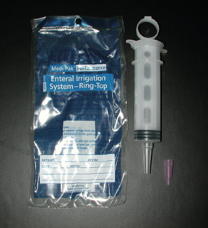 Enteral Feeding / Irrigation Syringe Medi-Pak™ Performance 60 mL Pole Bag Without Safety