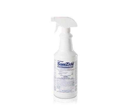 Safetec of America SaniZide Plus® Surface Disinfectant Cleaner Quaternary Based Liquid 32 oz. Bottle Ammonia Scent NonSterile - M-490636-4861 - Case of 6