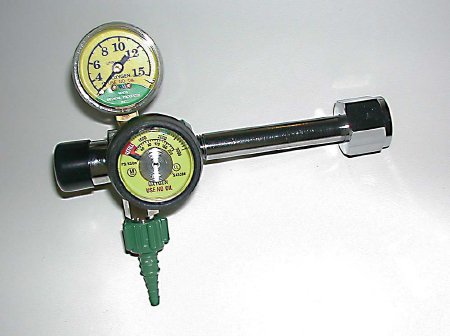 Mada Medical Products Oxygen Regulator 2 - 15 LPM CGA-540