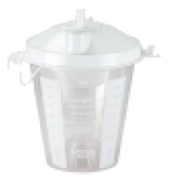 Precision Medical Suction Canister Precision Medical 800 mL Float Valve Shut-Off Lid - M-549552-4998 - Case of 10