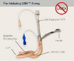 Set of 3 Single Use Laryngeal Mask Airways (LMA)