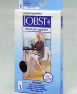 BSN Medical Compression Stocking JOBST® Opaque Thigh High Medium Natural Closed Toe