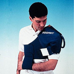 Patterson Medical Supply Cold Therapy Wrap AirCast® Cryo/Cuff® Shoulder One Size Fits Most 32 to 48 Inch Circumference Nylon / Vinyl Reusable