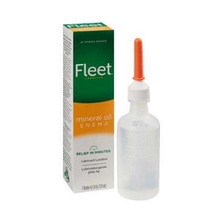 C.B. Fleet Enema Fleet® 4.5 oz. 100% Strength Mineral Oil USP
