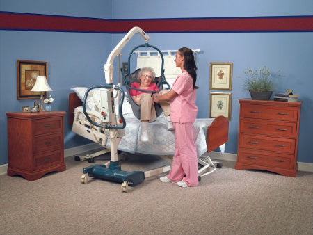 Invacare Universal High Sling With Head and Neck Support 4 Strap Medium 500 lbs. Weight Capacity