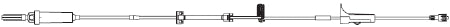 B. Braun Pump IV Set Infusomat® Space Space 136 Inch Length 25 mL Volume 60 drops / mL Flow Rate - M-718898-2115 - Case of 24
