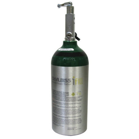 Drive Medical DeVilbiss iFill® Oxygen Cylinder Size M6 Aluminum