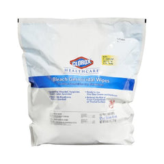 The Clorox Company Clorox Healthcare® Bleach Germicidal Surface Disinfectant Cleaner Refill Premoistened Germicidal Wipe 110 Count Pouch Disposable Floral Bleach Scent NonSterile - M-743112-3090 - Box of 1