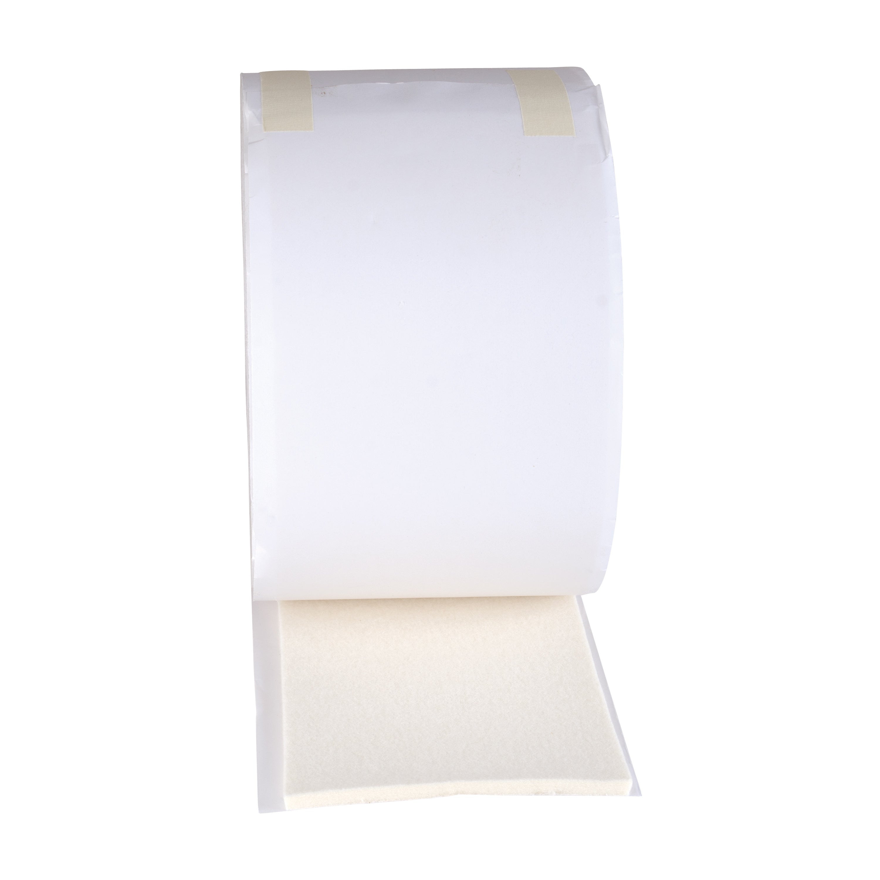 Stein's 1/4 White Jumbo Adhesive Felt Roll, 6 x 10 Yds AM-765