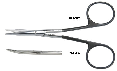 Scissors Padgett® SuperCut Jabaley 4-1/2 Inch Length OR Grade German Stainless Steel NonSterile Finger Ring Handle Straight Blade Semi Sharp