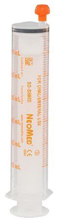 Avanos Medical Sales LLC Enteral Feeding / Irrigation Syringe NeoMed® 60 mL Individual Pack Oral Tip Without Safety - M-787664-1545 - Case of 100