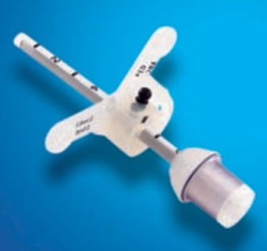 Smiths Medical Tracheostomy Tube Bivona® Hyperflex™ V Neck Flange Size 4 Uncuffed