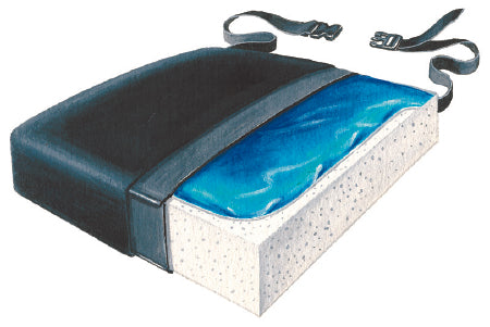 Skil-Care Seat Cushion Thin-Line 16x16x1 1/2 Gel Foam - Essential  Procurement Services